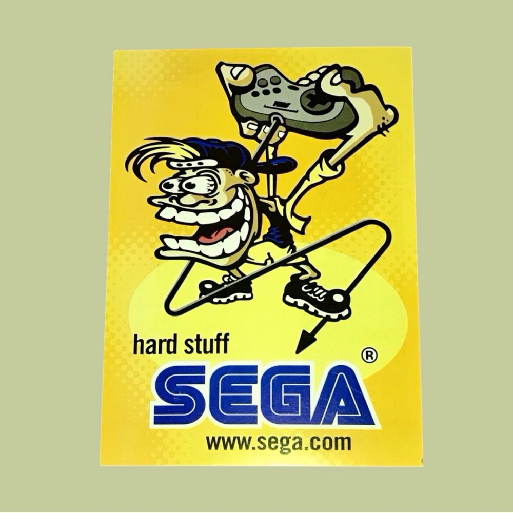 Vintage 1997 SEGA Advertising Postcard